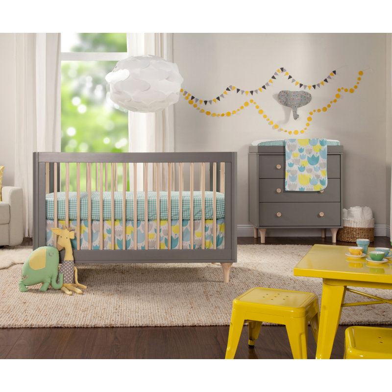 babyletto Lolly Convertible Standard Crib Nursery Furniture Set